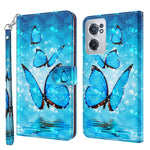 Modello di pittura 3D TPU + custodia per telefono in pelle PU, For OnePlus Nord N200 5G, For OnePlus Nord CE 2 5G