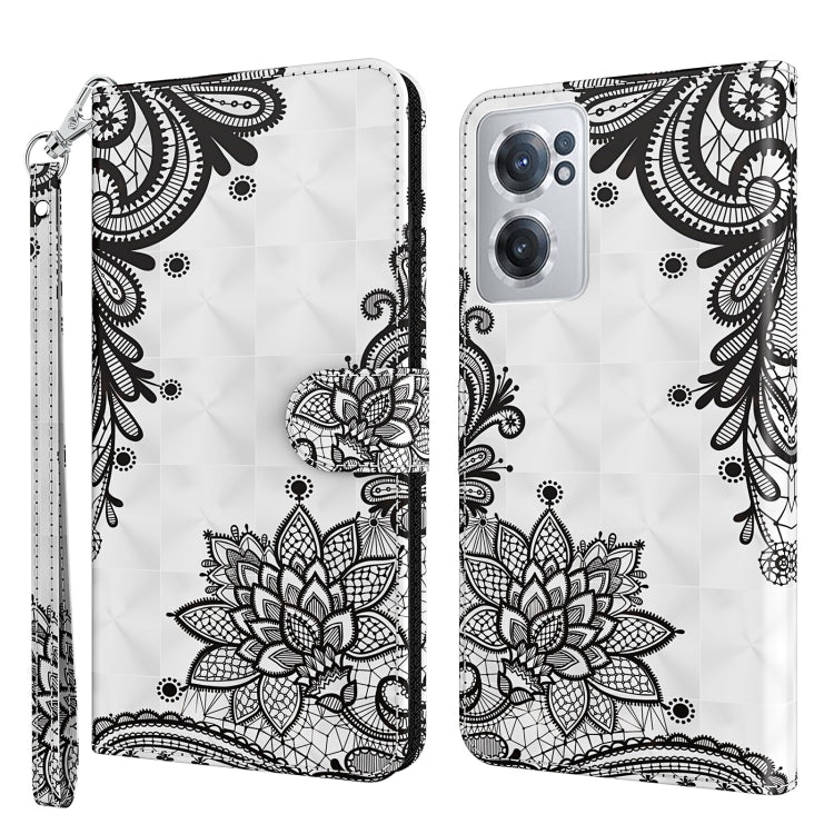 Modello di pittura 3D TPU + custodia per telefono in pelle PU, For OnePlus Nord N200 5G, For OnePlus Nord CE 2 5G