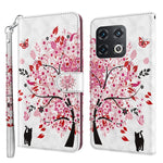Modello di pittura 3D TPU + custodia per telefono in pelle PU, For OnePlus 10 Pro