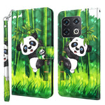 Modello di pittura 3D TPU + custodia per telefono in pelle PU, For OnePlus 10 Pro