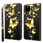 Modello di pittura 3D TPU + custodia per telefono in pelle PU, For Google Pixel 5a 5G, For Google Pixel 7 Pro 5G