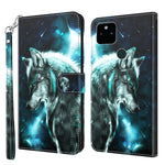 Modello di pittura 3D TPU + custodia per telefono in pelle PU, For Google Pixel 5a 5G, For Google Pixel 7 Pro 5G