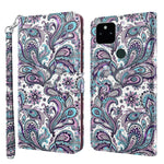 Modello di pittura 3D TPU + custodia per telefono in pelle PU, For Google Pixel 5a 5G, For Google Pixel 7 Pro 5G