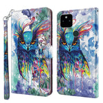 Modello di pittura 3D TPU + custodia per telefono in pelle PU, For Google Pixel 5a 5G, For Google Pixel 7 Pro 5G
