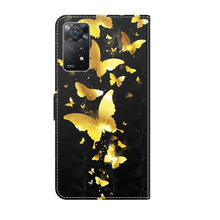 Modello di pittura 3D TPU + custodia per telefono in pelle PU, For Xiaomi Poco M4 Pro, For Xiaomi Poco X4 Pro 5G, For Xiaomi Redmi Note 10 Lite, For Xiaomi Redmi Note 11, For Xiaomi Redmi Note 11 Pro / 11 Pro+, For Xiaomi Redmi Note 8 2021             ...