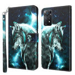 Modello di pittura 3D TPU + custodia per telefono in pelle PU, For Xiaomi Poco M4 Pro, For Xiaomi Poco X4 Pro 5G, For Xiaomi Redmi Note 10 Lite, For Xiaomi Redmi Note 11, For Xiaomi Redmi Note 11 Pro / 11 Pro+, For Xiaomi Redmi Note 8 2021             ...
