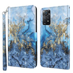 Modello di pittura 3D TPU + custodia per telefono in pelle PU, For Xiaomi Poco M4 Pro, For Xiaomi Poco X4 Pro 5G, For Xiaomi Redmi Note 10 Lite, For Xiaomi Redmi Note 11, For Xiaomi Redmi Note 11 Pro / 11 Pro+, For Xiaomi Redmi Note 8 2021             ...