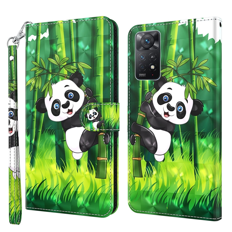 Modello di pittura 3D TPU + custodia per telefono in pelle PU, For Xiaomi Poco M4 Pro, For Xiaomi Poco X4 Pro 5G, For Xiaomi Redmi Note 10 Lite, For Xiaomi Redmi Note 11, For Xiaomi Redmi Note 11 Pro / 11 Pro+, For Xiaomi Redmi Note 8 2021             ...