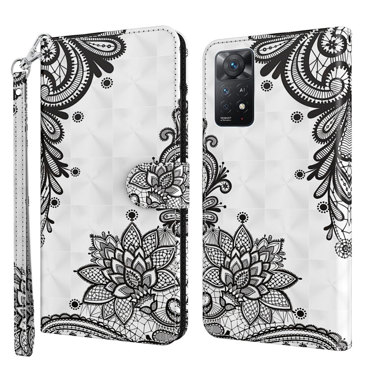 Modello di pittura 3D TPU + custodia per telefono in pelle PU, For Xiaomi Poco M4 Pro, For Xiaomi Poco X4 Pro 5G, For Xiaomi Redmi Note 10 Lite, For Xiaomi Redmi Note 11, For Xiaomi Redmi Note 11 Pro / 11 Pro+, For Xiaomi Redmi Note 8 2021             ...