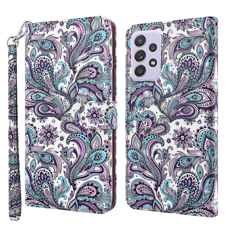 Modello di pittura 3D TPU + custodia per telefono in pelle PU, For Samsung Galaxy A03s 166mm, For Samsung Galaxy A13 5G, For Samsung Galaxy A13 4G, For Samsung Galaxy A22 5G, For Samsung Galaxy A23, For Samsung Galaxy A32 4G, For Samsung Galaxy A33 5G ...