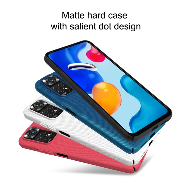 NILLKIN Custodia per telefono per PC smerigliata, For Xiaomi Poco M4 Pro, For Xiaomi Redmi Note 11 Pro, For Xiaomi Redmi Note 11 4G Global, For Xiaomi Redmi Note 11S, For OPPO Realme 9i, For OPPO Realme GT2 Pro                                          ...