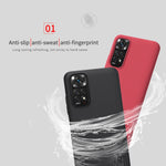 NILLKIN Custodia per telefono per PC smerigliata, For Xiaomi Poco M4 Pro, For Xiaomi Redmi Note 11 Pro, For Xiaomi Redmi Note 11 4G Global, For Xiaomi Redmi Note 11S, For OPPO Realme 9i, For OPPO Realme GT2 Pro                                          ...