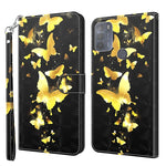 Modello di pittura 3D TPU + custodia per telefono in pelle PU, For Motorola Moto G31 / G41, For Motorola Moto G50