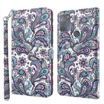 Modello di pittura 3D TPU + custodia per telefono in pelle PU, For Motorola Moto G31 / G41, For Motorola Moto G50