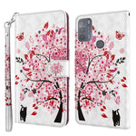 Modello di pittura 3D TPU + custodia per telefono in pelle PU, For Motorola Moto G31 / G41, For Motorola Moto G50