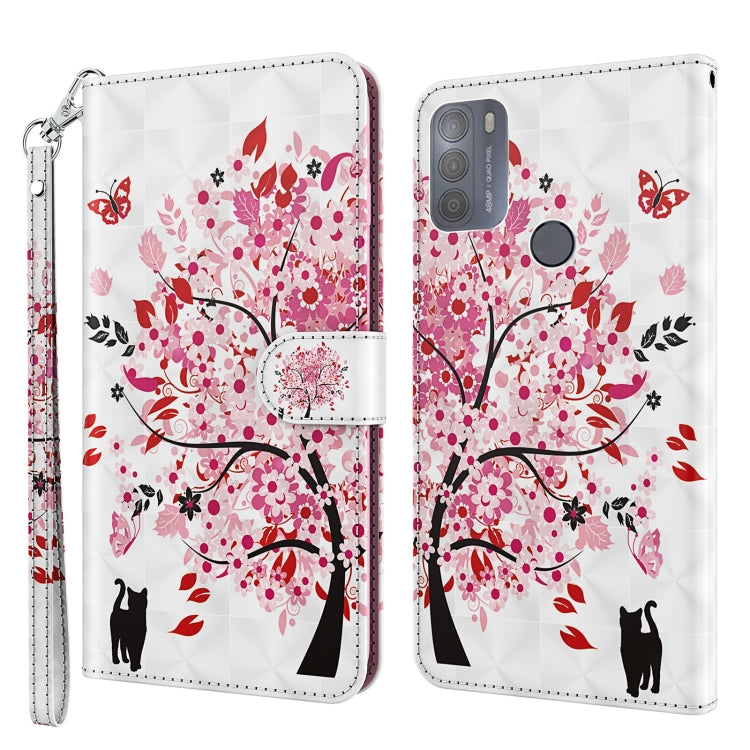 Modello di pittura 3D TPU + custodia per telefono in pelle PU, For Motorola Moto G31 / G41, For Motorola Moto G50