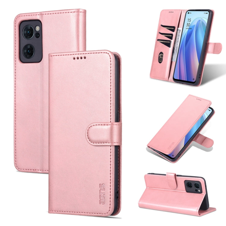 AZNS Skin Feel Calf Texture Flip Custodia in pelle per telefono, For Xiaomi Redmi K50 / K50 Pro, For OPPO Reno7 Global, For OPPO Reno7 SE 5G