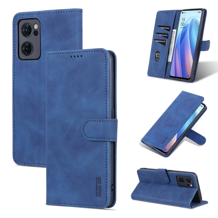 AZNS Skin Feel Calf Texture Flip Custodia in pelle per telefono, For Xiaomi Redmi K50 / K50 Pro, For OPPO Reno7 Global, For OPPO Reno7 SE 5G