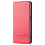 AZNS Custodia per telefono in pelle a conchiglia con struttura in vitello magnetico, For OPPO Reno7 Global, For Honor 60 SE, For Samsung Galaxy A73 5G, For Xiaomi 12 / 12X