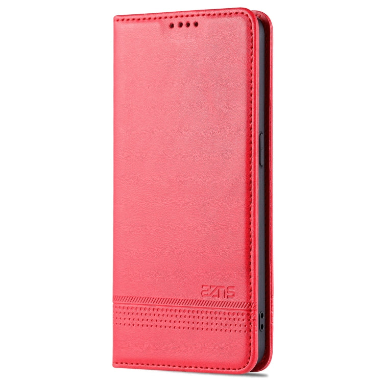AZNS Custodia per telefono in pelle a conchiglia con struttura in vitello magnetico, For OPPO Reno7 Global, For Honor 60 SE, For Samsung Galaxy A73 5G, For Xiaomi 12 / 12X