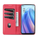 AZNS Custodia per telefono in pelle a conchiglia con struttura in vitello magnetico, For OPPO Reno7 Global, For Honor 60 SE, For Samsung Galaxy A73 5G, For Xiaomi 12 / 12X