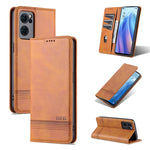 AZNS Custodia per telefono in pelle a conchiglia con struttura in vitello magnetico, For OPPO Reno7 Global, For Honor 60 SE, For Samsung Galaxy A73 5G, For Xiaomi 12 / 12X