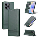 AZNS Custodia per telefono in pelle a conchiglia con struttura in vitello magnetico, For OPPO Reno7 Global, For Honor 60 SE, For Samsung Galaxy A73 5G, For Xiaomi 12 / 12X