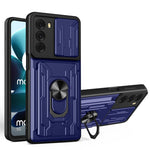 Custodia per telefono scorrevole Camshield TPU + PC con slot per schede, For Motorola Moto G200 5G / Edge S30