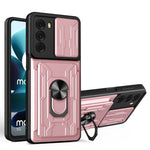 Custodia per telefono scorrevole Camshield TPU + PC con slot per schede, For Motorola Moto G200 5G / Edge S30