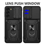Custodia per telefono scorrevole Camshield TPU + PC con slot per schede, For Motorola Moto G200 5G / Edge S30