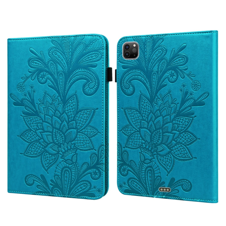 Custodia per tablet in pelle con motivo a fiori in pizzo, For iPad Pro 11 2022 / 2021 / iPad Air 2020, For Huawei MatePad Pro 10.8 2021 / 2019, For Huawei MatePad 11 2021, For OPPO Pad