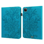 Custodia per tablet in pelle con motivo a fiori in pizzo, For iPad Pro 11 2022 / 2021 / iPad Air 2020, For Huawei MatePad Pro 10.8 2021 / 2019, For Huawei MatePad 11 2021, For OPPO Pad