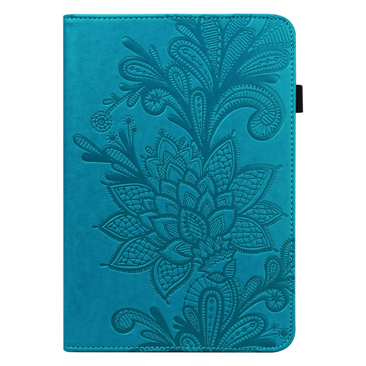 Custodia per tablet in pelle con motivo a fiori in pizzo, For iPad Pro 11 2022 / 2021 / iPad Air 2020, For Huawei MatePad Pro 10.8 2021 / 2019, For Huawei MatePad 11 2021, For OPPO Pad