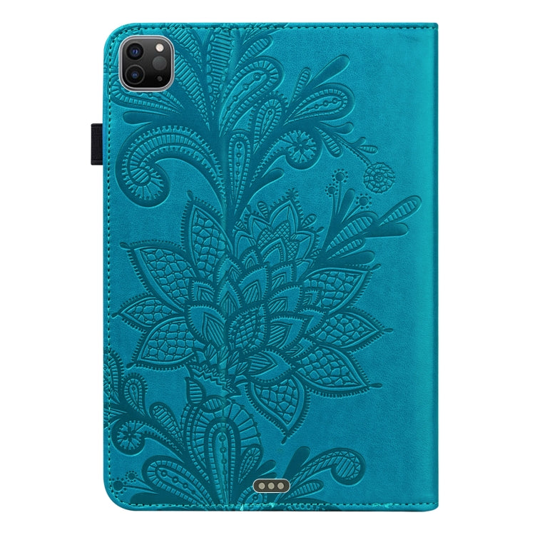 Custodia tablet in pelle con motivo floreale per Huawei MatePad P