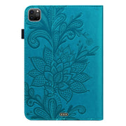 Custodia per tablet in pelle con motivo a fiori in pizzo, For iPad Pro 11 2022 / 2021 / iPad Air 2020, For Huawei MatePad Pro 10.8 2021 / 2019, For Huawei MatePad 11 2021, For OPPO Pad