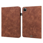 Custodia tablet in pelle con motivo floreale per Huawei MatePad P