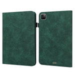 Custodia tablet in pelle con motivo floreale per Huawei MatePad P