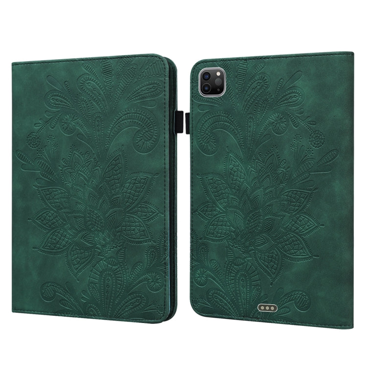 Custodia tablet in pelle con motivo floreale per Huawei MatePad P