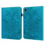 Custodia tablet in pelle con motivo floreale compatibile Realme P