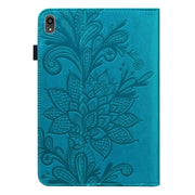 Custodia per tablet in pelle con motivo a fiori in pizzo, For Lenovo Tab P11 Plus, For Samsung Galaxy Tab A8 10.5 2021, For Samsung Galaxy Tab S8