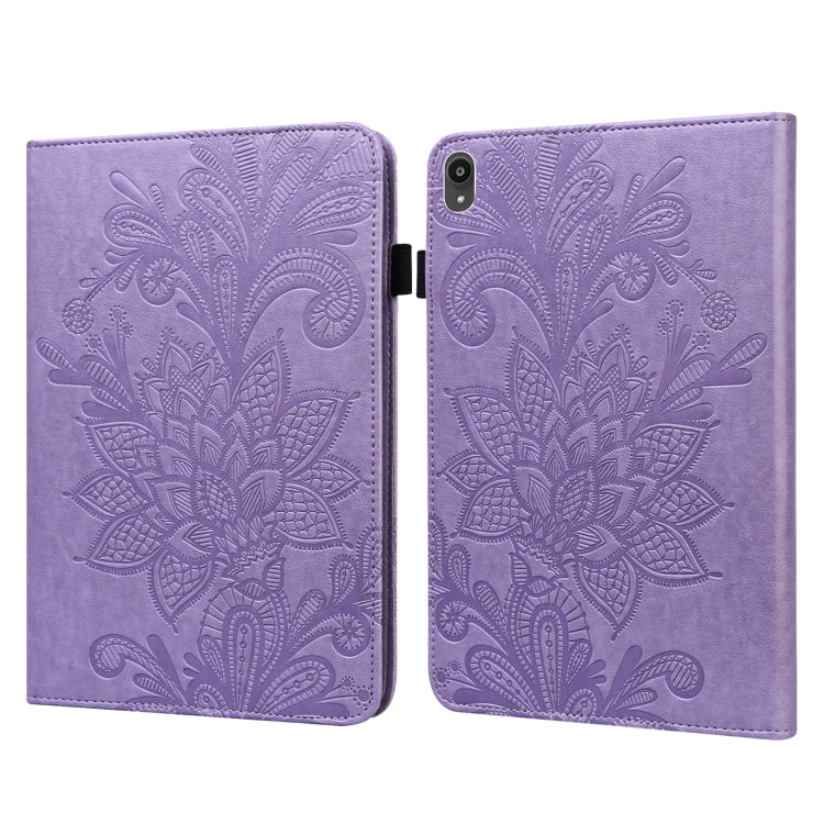 Custodia tablet in pelle con motivo floreale per Samsung Galaxy T