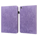 Custodia tablet in pelle con motivo floreale per Samsung Galaxy T