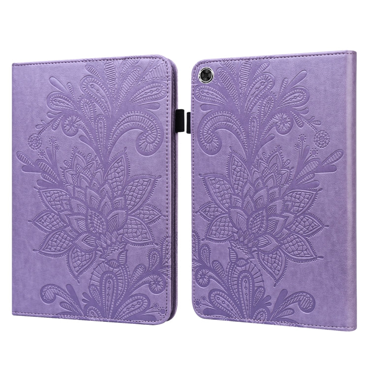 Custodia tablet in pelle con motivo floreale per Samsung Galaxy T