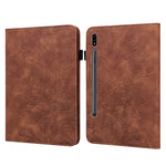 Custodia tablet in pelle con motivo floreale per Samsung Galaxy T