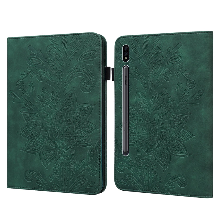 Custodia tablet in pelle con motivo floreale per Samsung Galaxy T