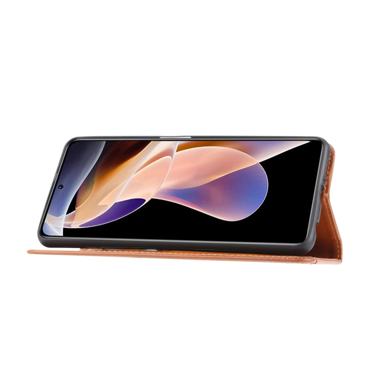 Custodia in pelle a vibrazione orizzontale con struttura della pelle impastata, For Xiaomi Redmi Note 11 Pro 4G Global, For Xiaomi Redmi Note 11S / Note 11 4G Global