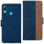 Custodia per telefono in pelle RFID magnetica laterale con cuciture, For Huawei P smart 2019, For Huawei P smart 2021, For Huawei P30 Lite, For Huawei Y6 2019, For Huawei Y7 2019, For Honor 50