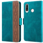 Custodia per telefono in pelle RFID magnetica laterale con cuciture, For Huawei P smart 2019, For Huawei P smart 2021, For Huawei P30 Lite, For Huawei Y6 2019, For Huawei Y7 2019, For Honor 50