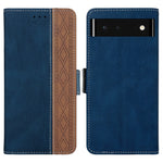 Custodia per telefono in pelle RFID magnetica laterale con cuciture, For Google Pixel 6, For Sony Xperia 10 III, For Huawei P smart Z