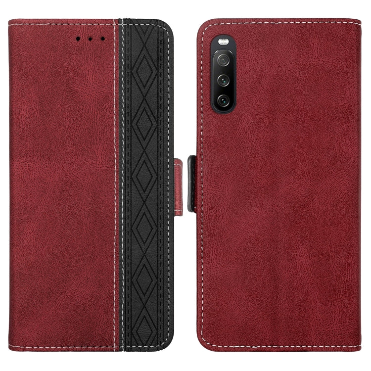 Custodia per telefono in pelle RFID magnetica laterale con cuciture, For Google Pixel 6, For Sony Xperia 10 III, For Huawei P smart Z